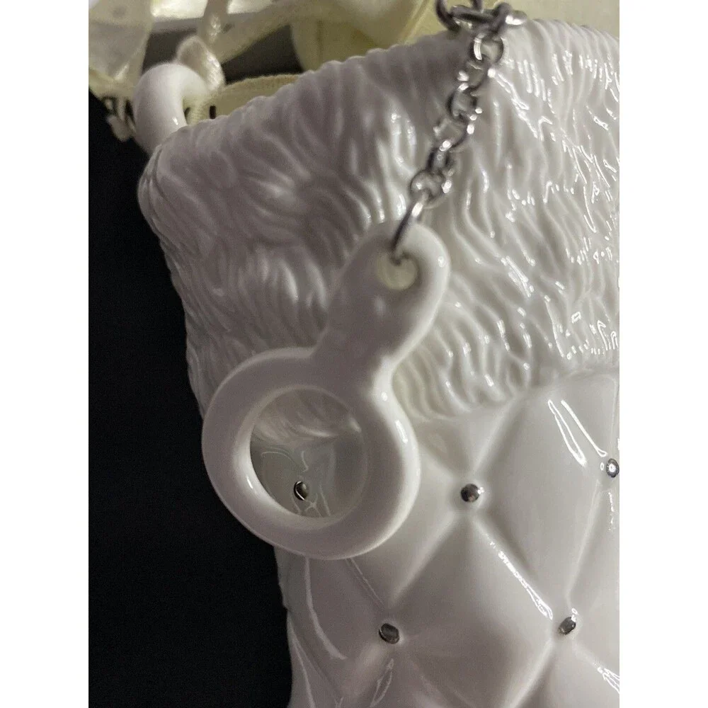 Pandora Ornament Xmas Unforgettable Moments porcelain Christmas stocking  2012